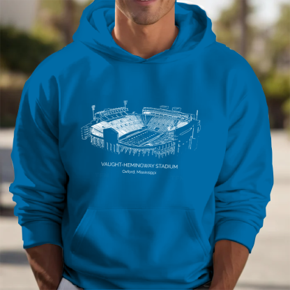Ole Miss Stadium Unisex Crewneck Sweatshirt