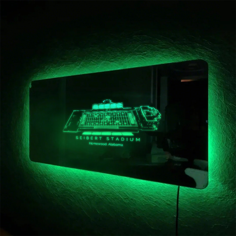 Seibert Stadium Mirror Light-Gifts For Sports Lovers、UAB Blazers、Alabama