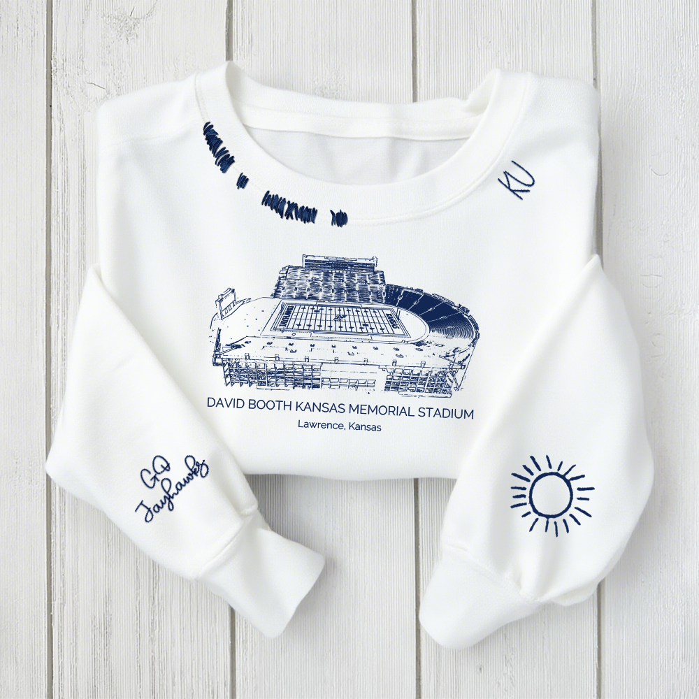 David Booth Kansas Memorial Stadium - Kansas Jayhawks football Unisex 