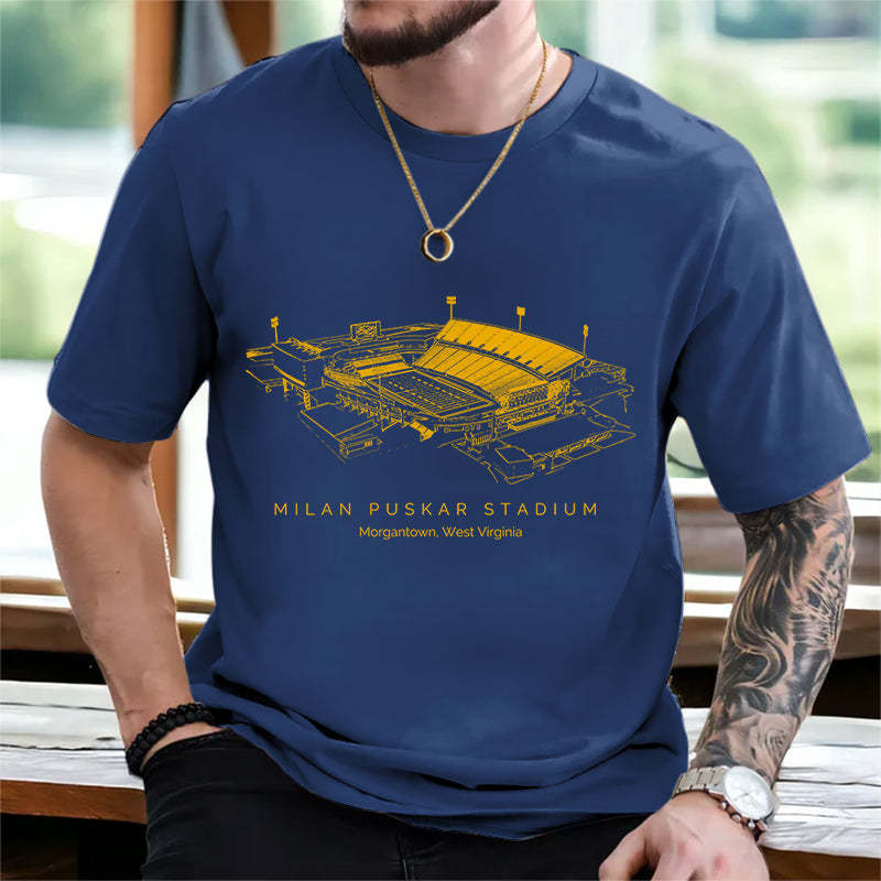 WVU Stadium Unisex Crewneck Sweatshirt