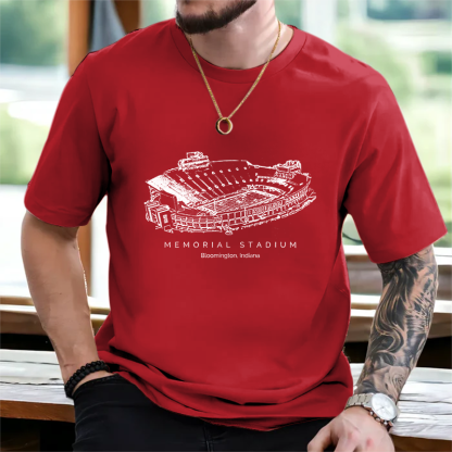 Indiana University Stadium Unisex Crewneck Sweatshirt