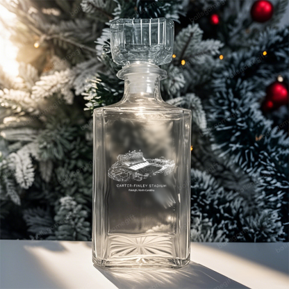 Carter–Finley Stadium - NC State Wolfpack Whiskey Bottles