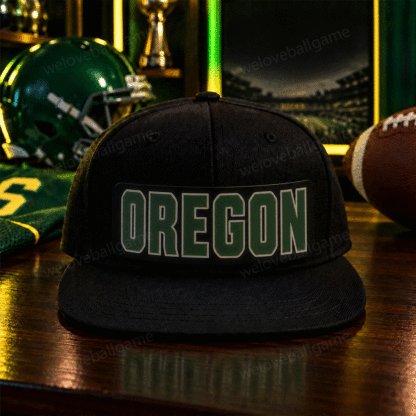 Custom Football Fan LED Light-Up Snapback Cap