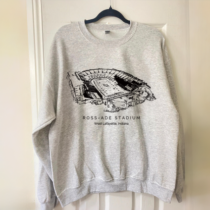 Purdue University Ross–Ade Stadium Unisex Crewneck Sweatshirt