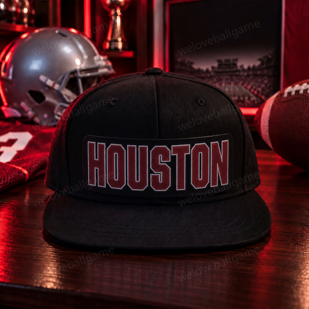 Custom Football Fan LED Light-Up Snapback Cap