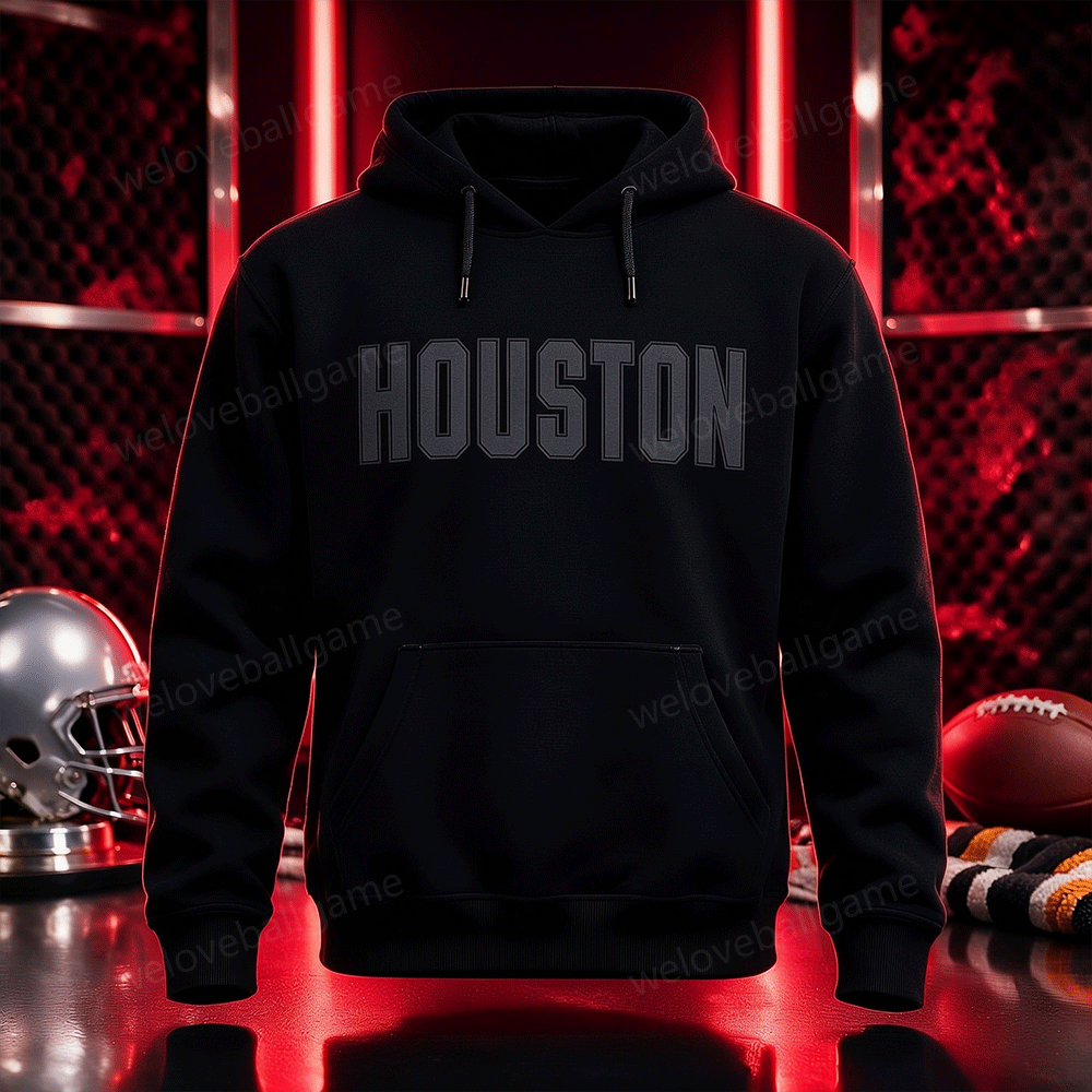 LED Light-Up Football Sweatshirt | Glow-In-The-Dark Game Day Fan Crewneck