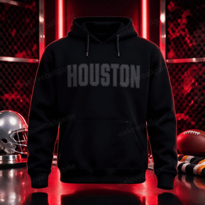 LED Light-Up Football Sweatshirt | Glow-In-The-Dark Game Day Fan Crewneck