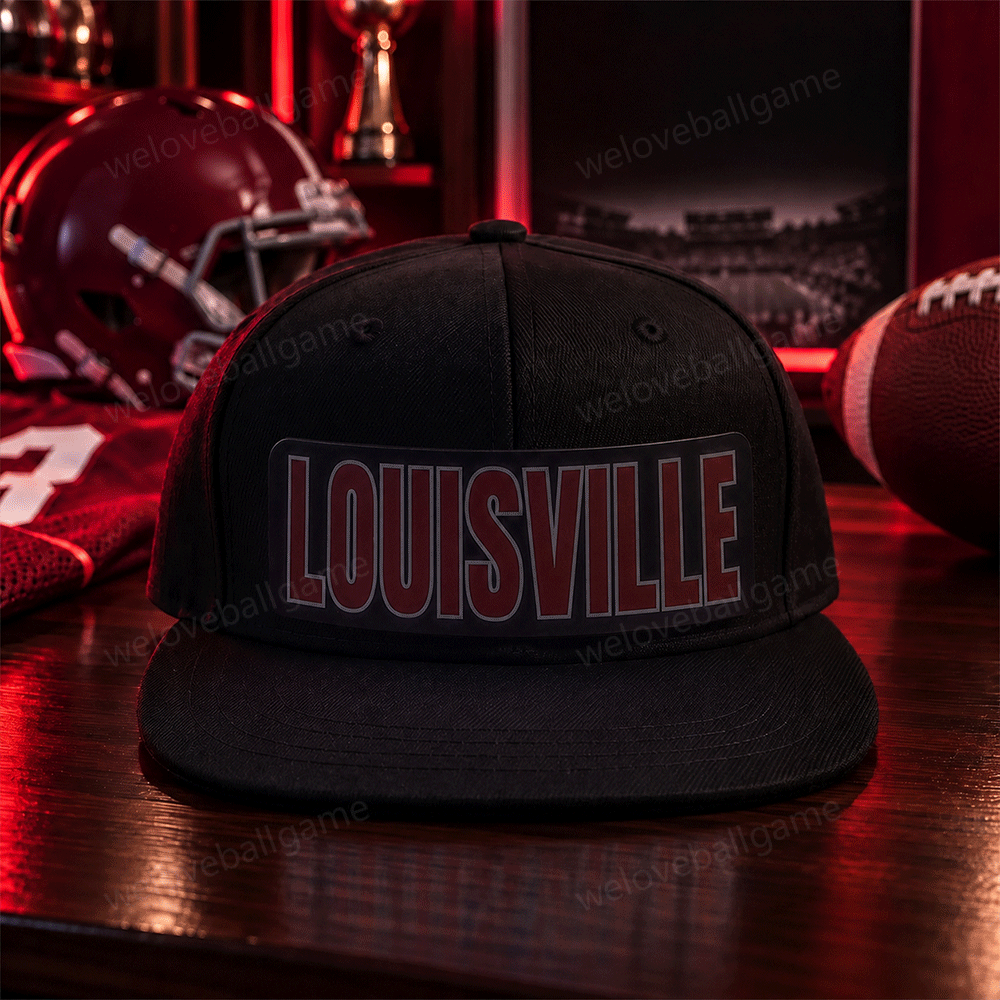Custom Football Fan LED Light-Up Snapback Cap