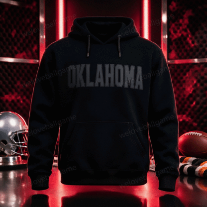 LED Light-Up Football Sweatshirt | Glow-In-The-Dark Game Day Fan Crewneck