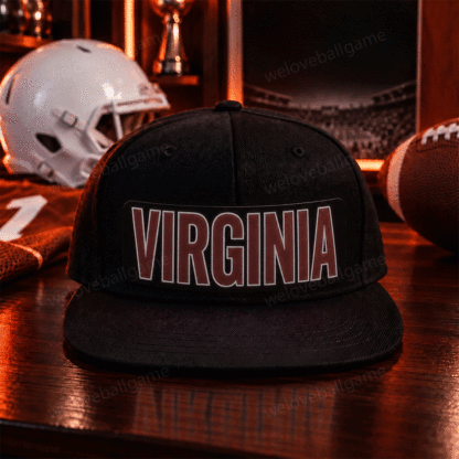 Custom Football Fan LED Light-Up Snapback Cap