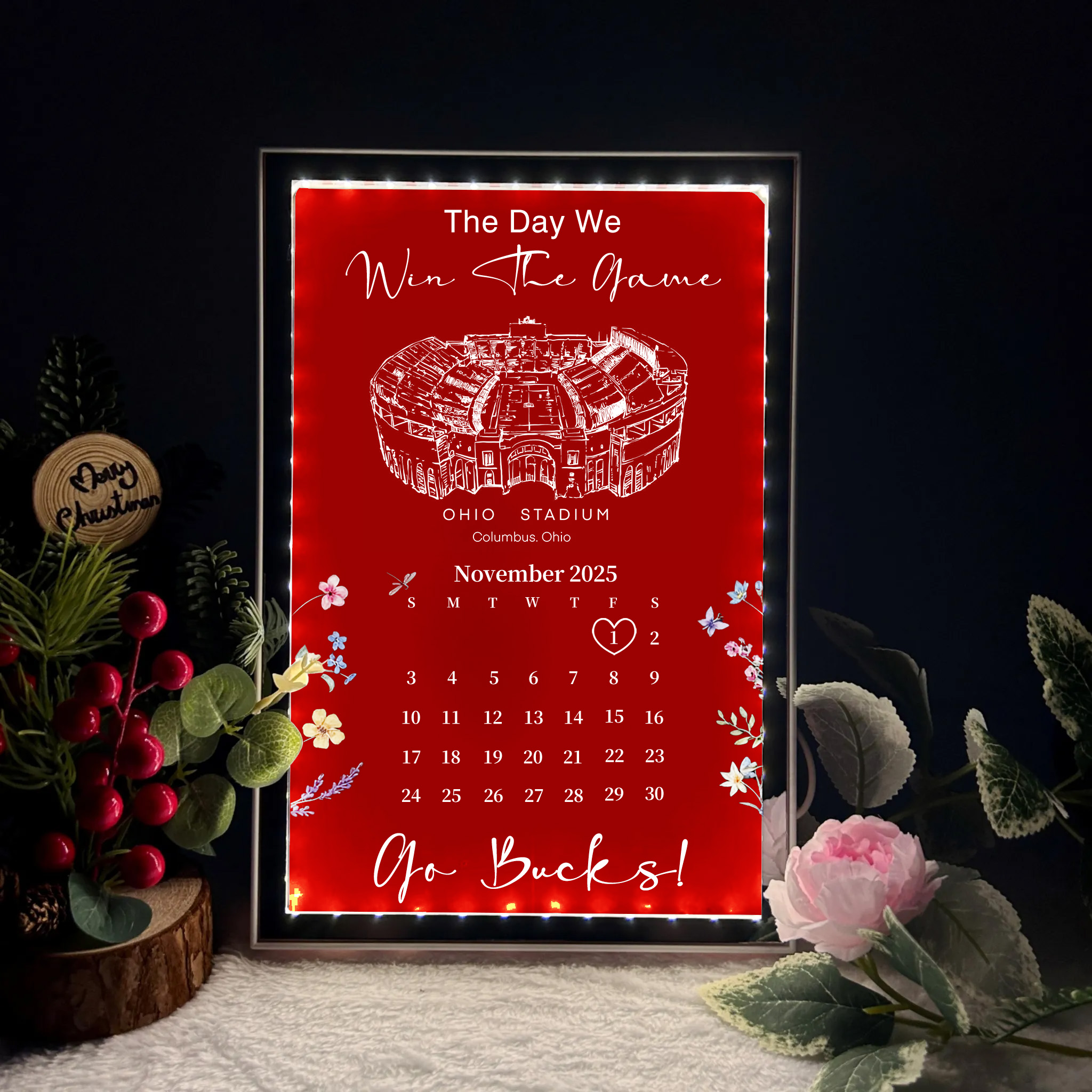 Ohio Stadium - The Day We Win The Game Mirror Lightbox