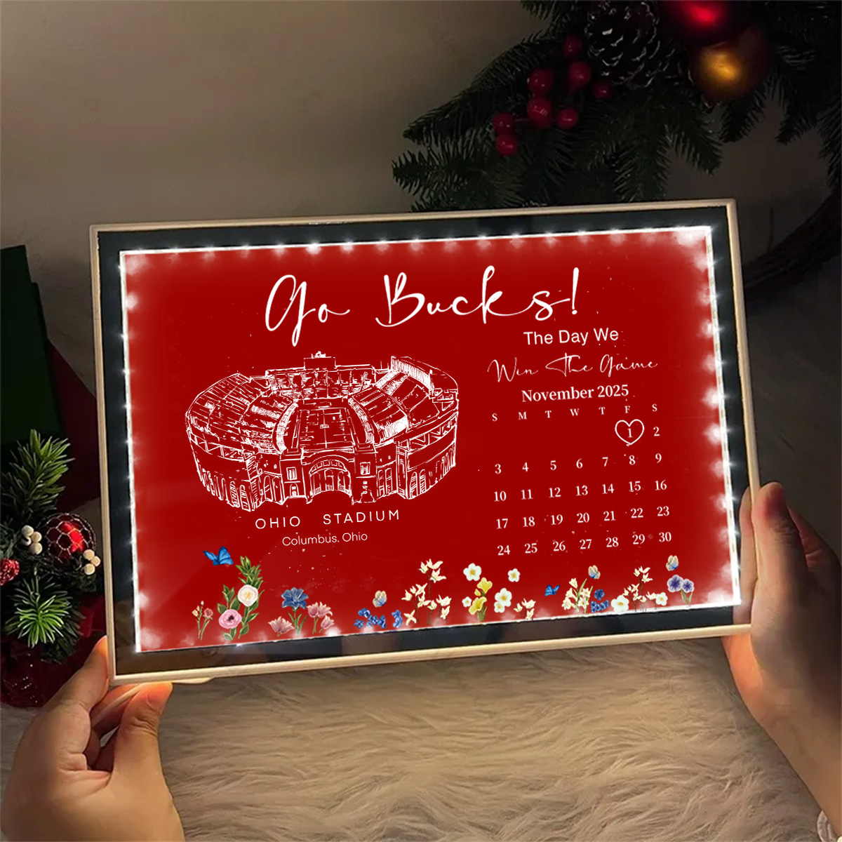 Ohio Stadium - The Day We Win The Game Mirror Lightbox