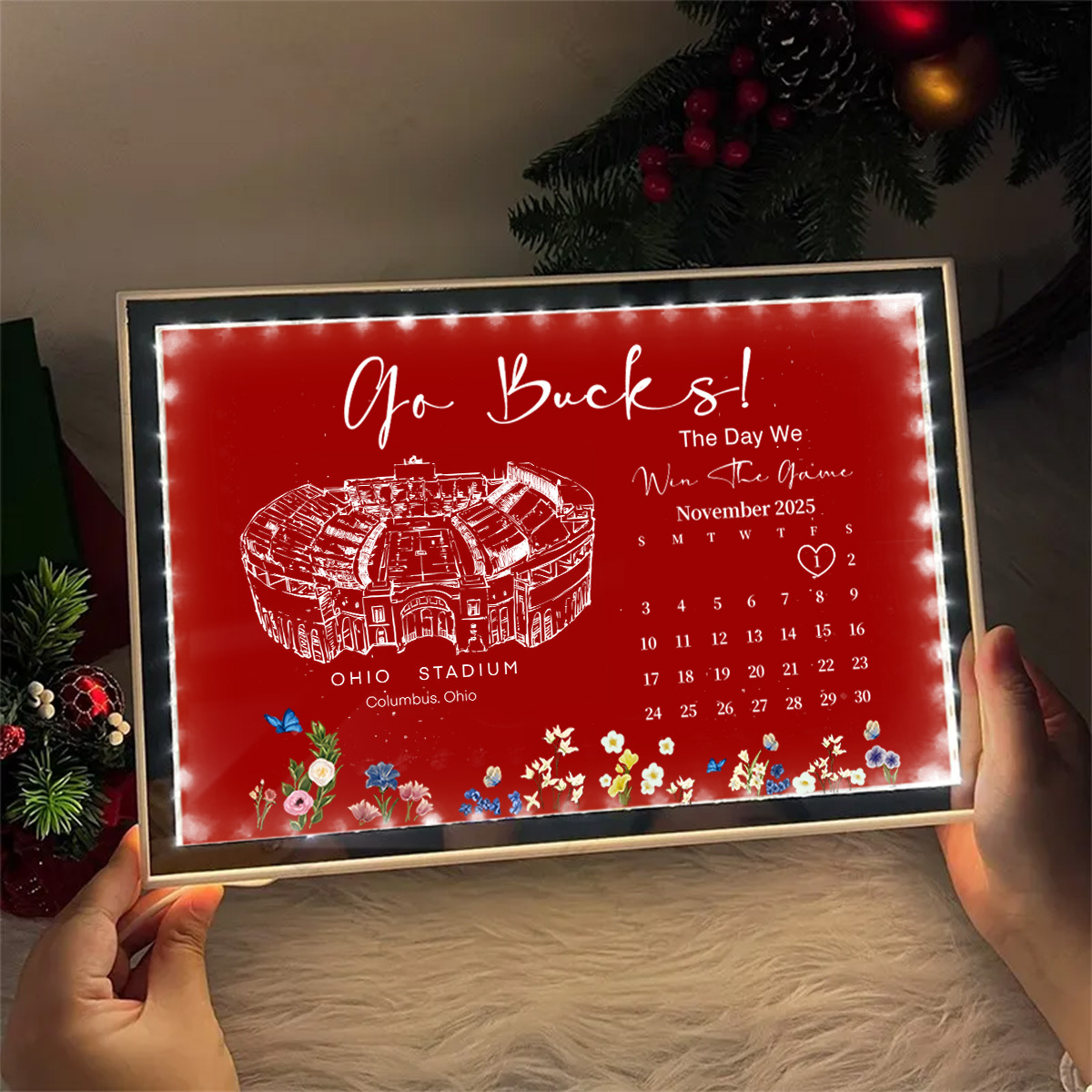 Ohio Stadium - The Day We Win The Game Mirror Lightbox