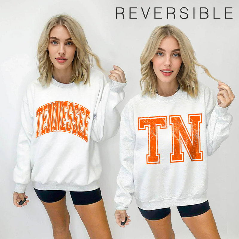 Custom Football Team Retro Reversible Sweatshirt