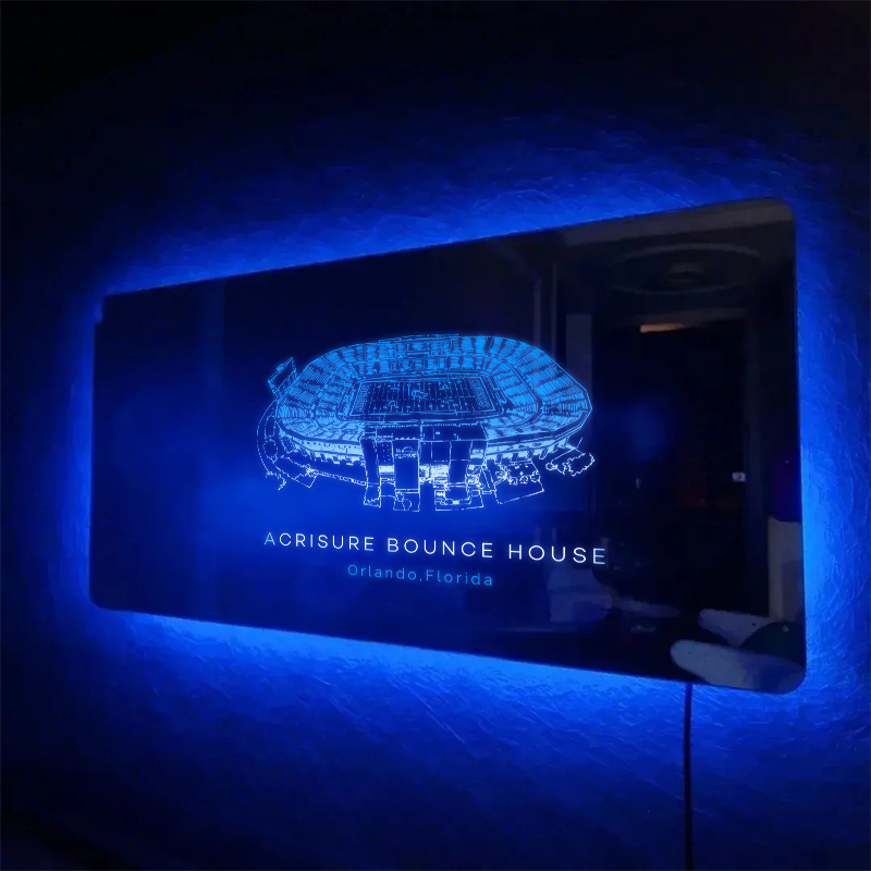 Acrisure Bounce House Mirror Light-Gifts For Sports Lovers