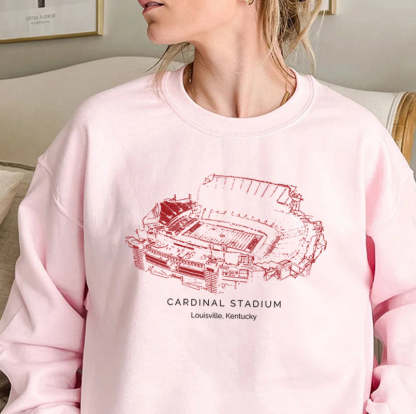 L&N Federal Credit Union Stadium University of Louisville Unisex Crewneck Sweatshirt