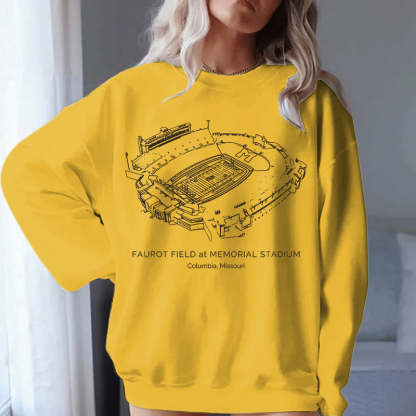 University of Missouri Stadium Unisex Crewneck Sweatshirt
