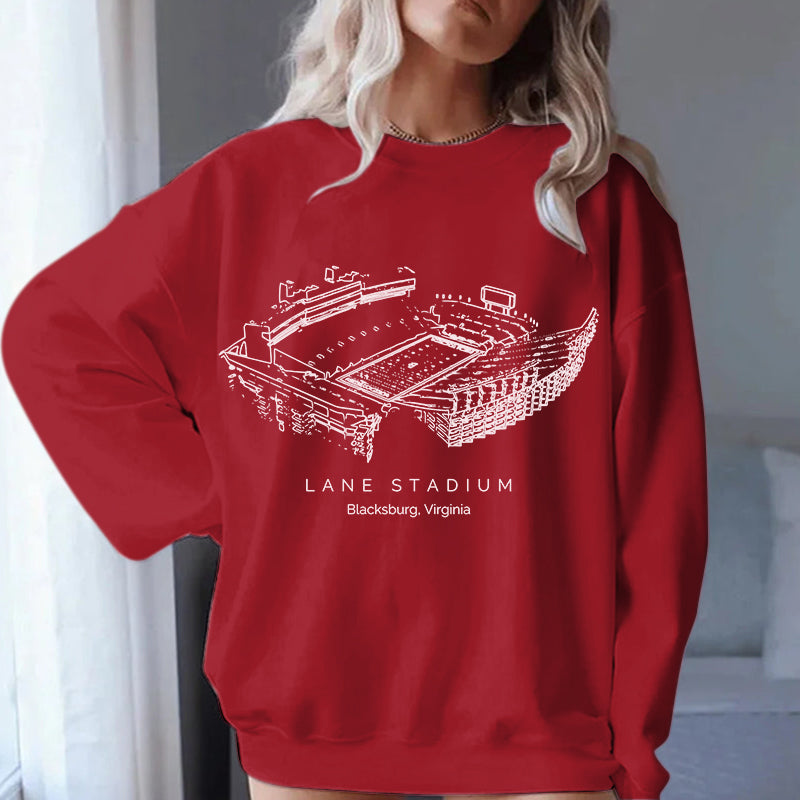 Virginia Tech Lane Stadium Unisex Crewneck Sweatshirt
