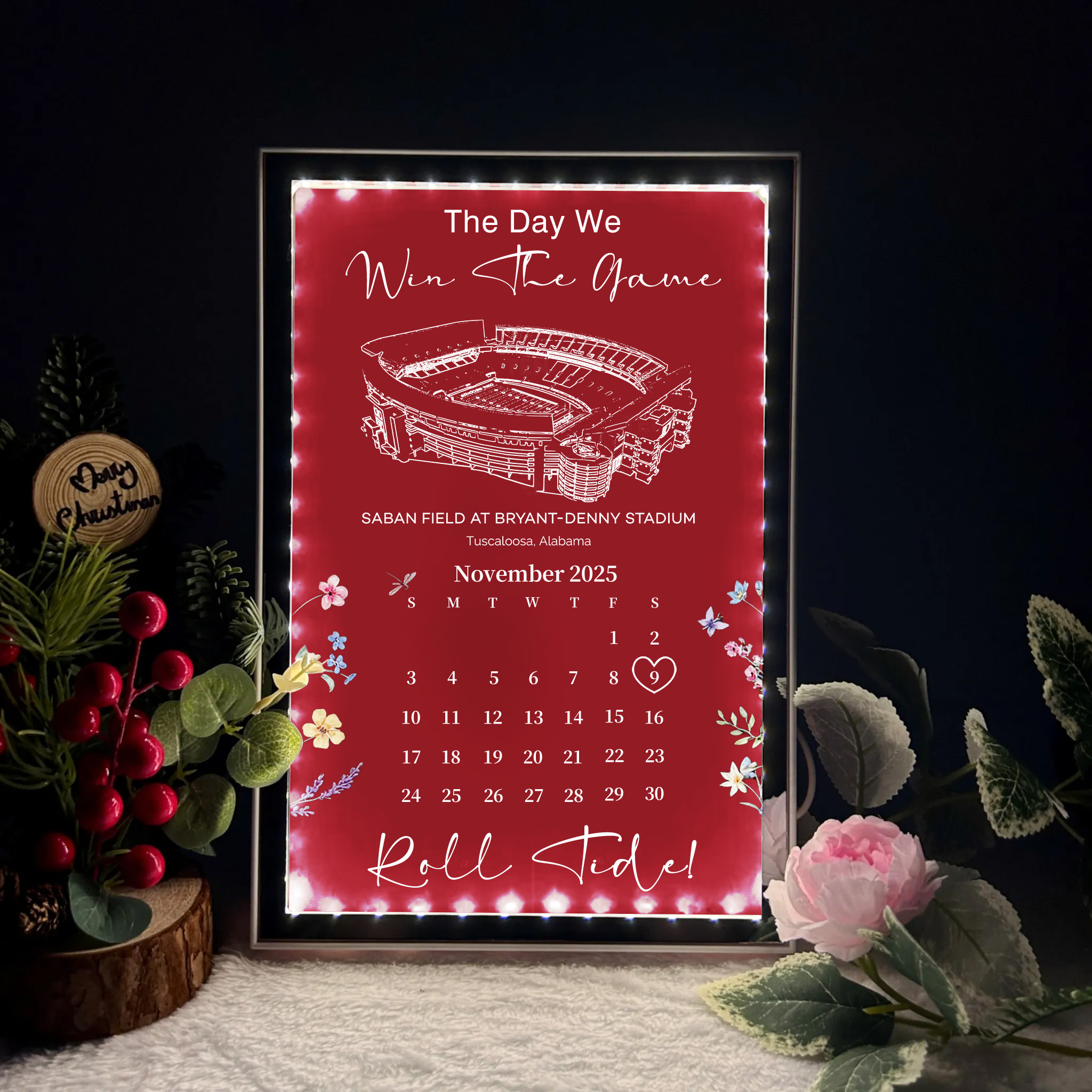 Saban Field at Bryant - Denny Stadium - The Day We Win The Game Mirror Lightbox