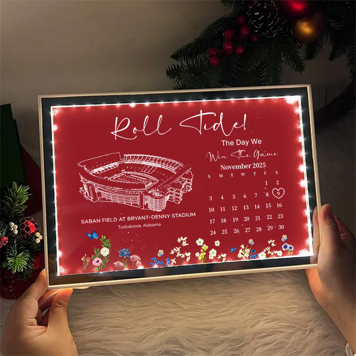 Saban Field at Bryant - Denny Stadium - The Day We Win The Game Mirror Lightbox