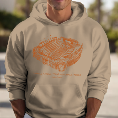 Texas Longhorns Stadium Unisex Crewneck Sweatshirt