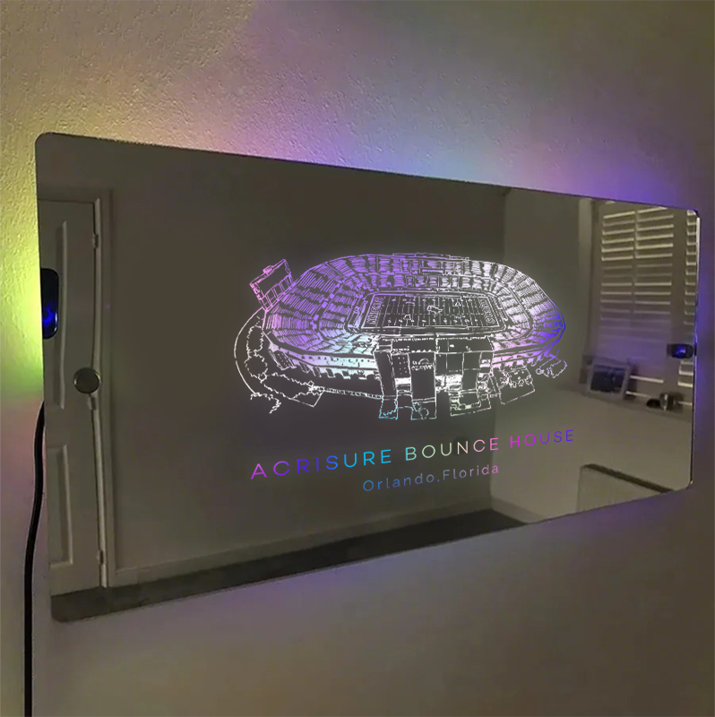 Acrisure Bounce House Mirror Light-Gifts For Sports Lovers