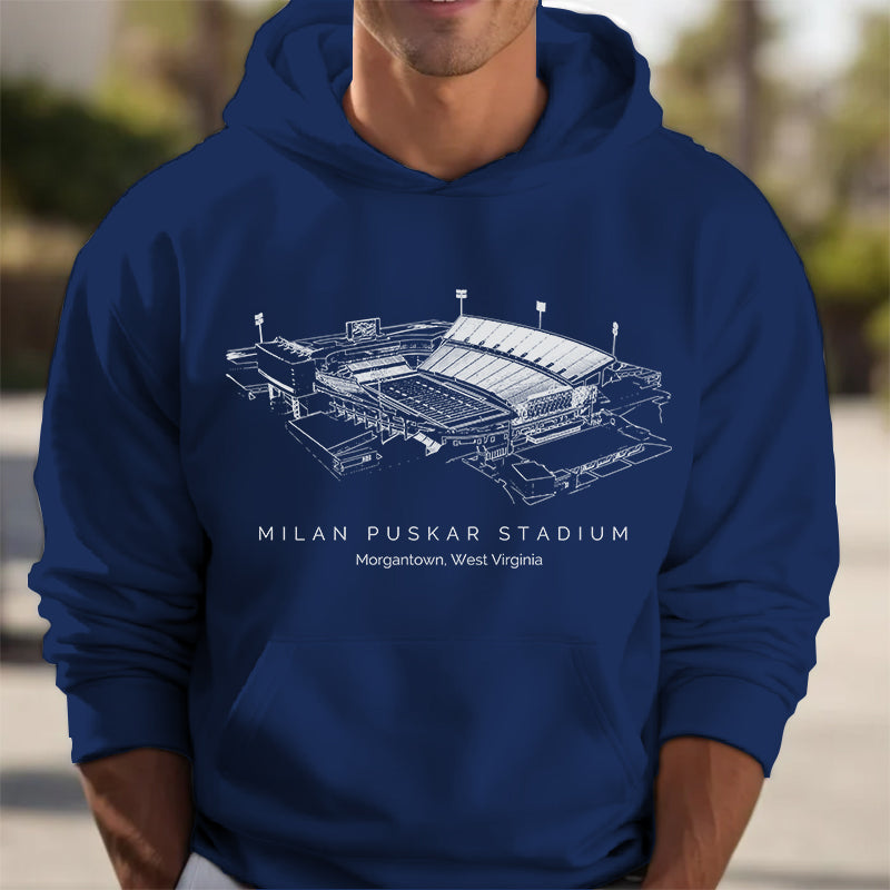 WVU Stadium Unisex Crewneck Sweatshirt