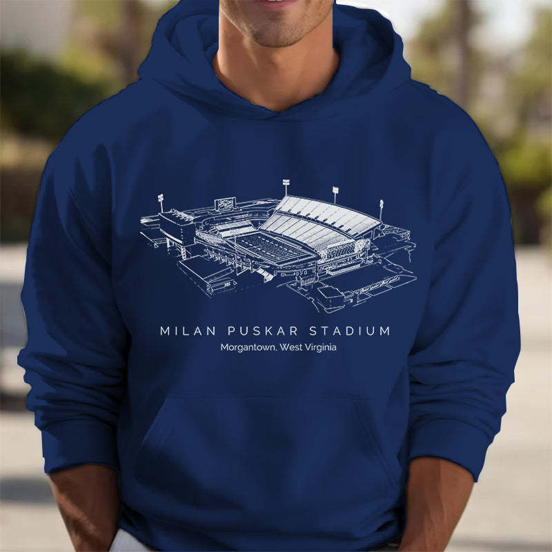 WVU Stadium Unisex Crewneck Sweatshirt