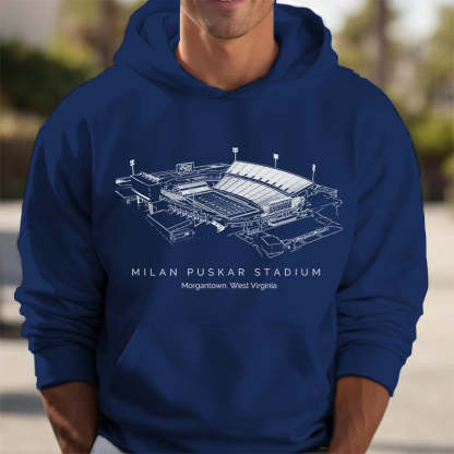 WVU Stadium Unisex Crewneck Sweatshirt