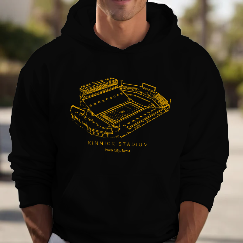 Iowa Hawkeyes Stadium Unisex Crewneck Sweatshirt