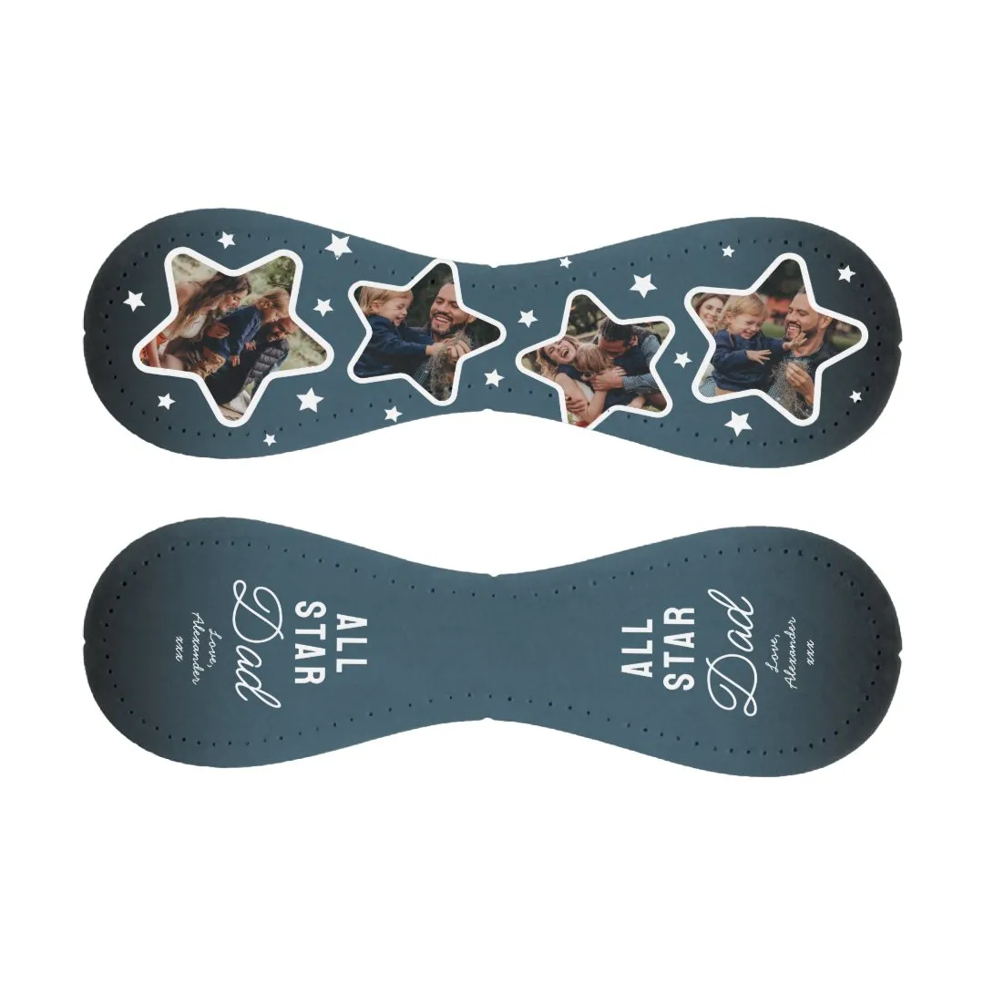 Star Dad Fathers Day Keepsake Photo Baseball