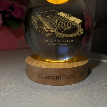 Fortera Stadium 3D Spherical Crystal Ball Lamp