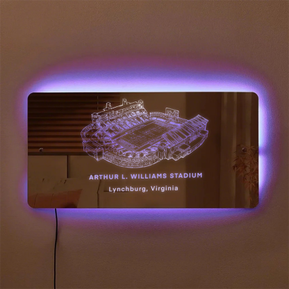 Arthur L. Williams Stadium Mirror Light-Gifts For Sports Lovers、Virginia State Trojans
