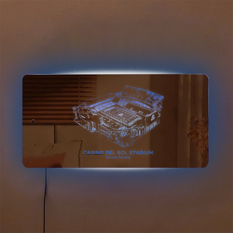 Casino Del Sol Stadium Mirror Light-Gifts For Sports Lovers