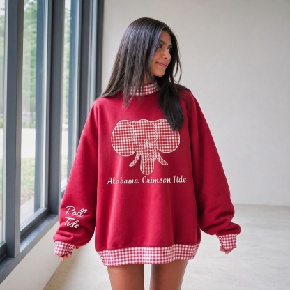 Custom Mascot Applique Fabric College Team Embroidered Mockneck