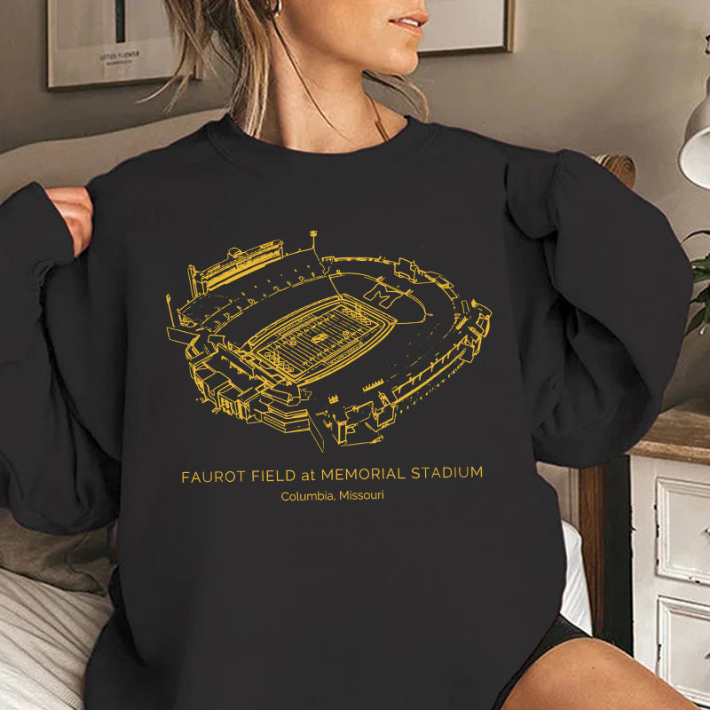 University of Missouri Stadium Unisex Crewneck Sweatshirt