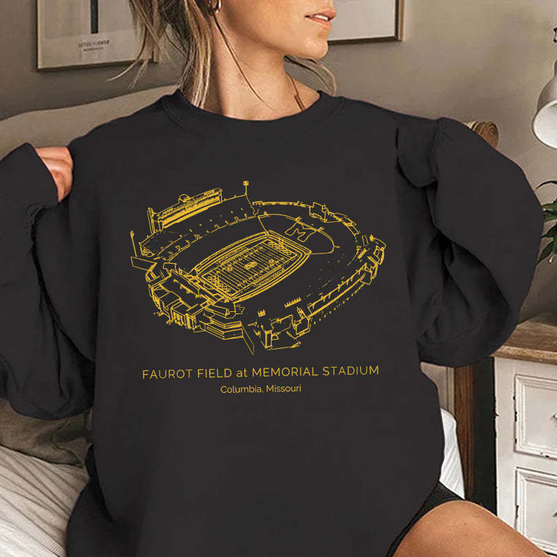 University of Missouri Stadium Unisex Crewneck Sweatshirt