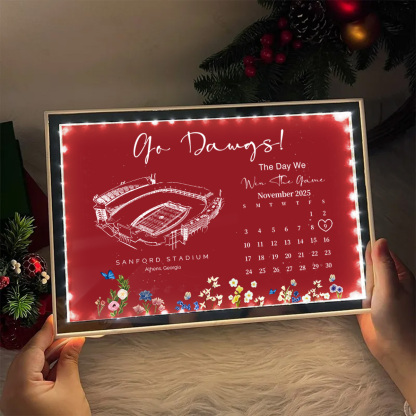 Sanford Stadium - The Day We Win The Game Mirror Lightbox