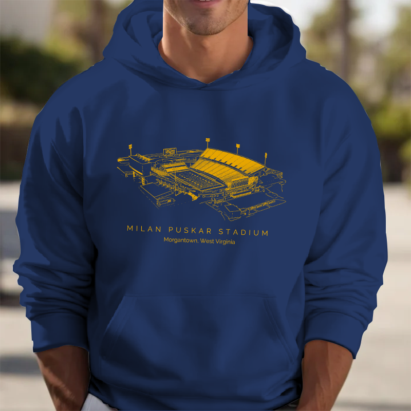 WVU Stadium Unisex Crewneck Sweatshirt