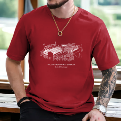 Ole Miss Stadium Unisex Crewneck Sweatshirt