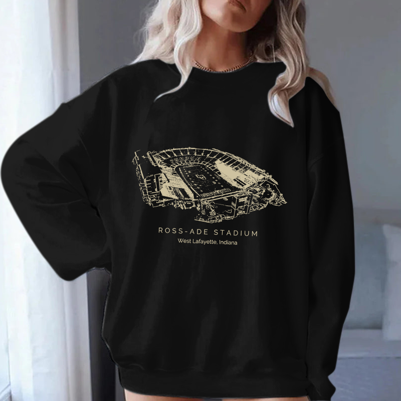 Purdue University Ross–Ade Stadium Unisex Crewneck Sweatshirt