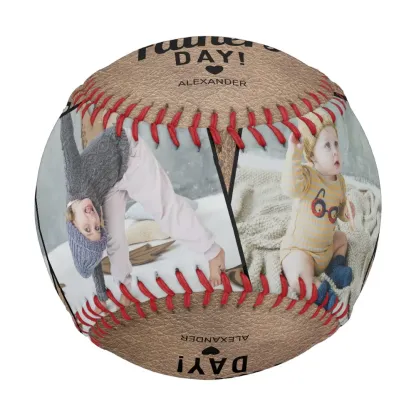 Vintage 1st Father's Day Memento Baseball