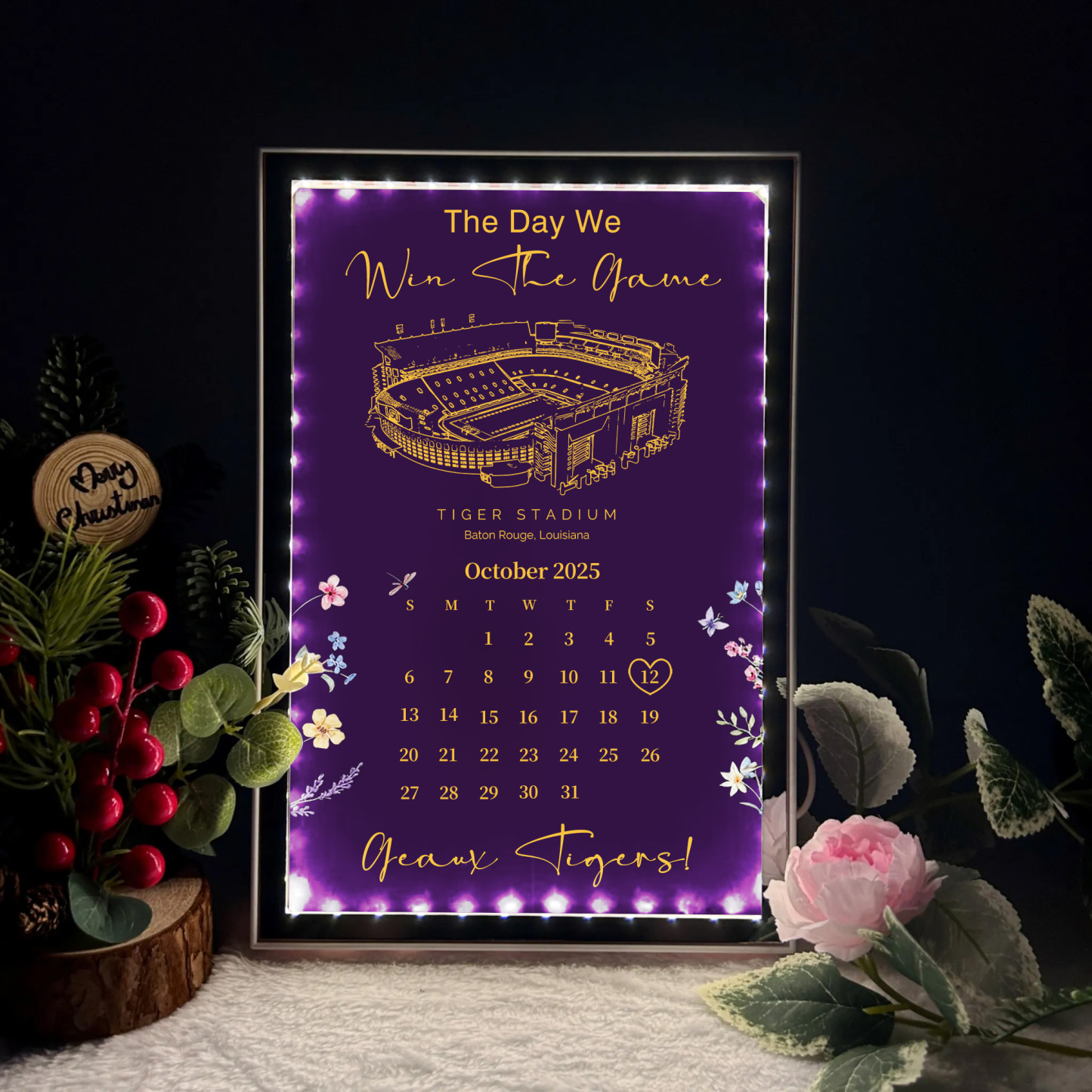 Tiger Stadium (LSU) - The Day We Win The Game Mirror Lightbox