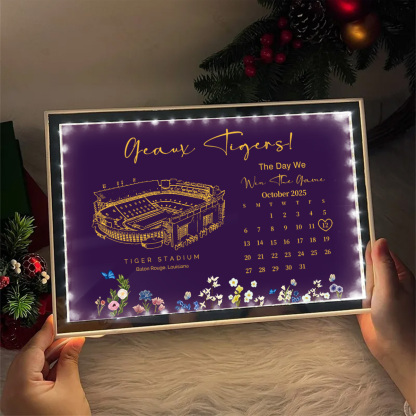 Tiger Stadium (LSU) - The Day We Win The Game Mirror Lightbox