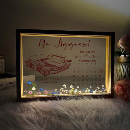 Kyle Field Stadium - The Day We Win The Game Light Frame