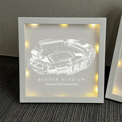 Beaver Stadium - Penn State Nittany Lions football Light Frame Box