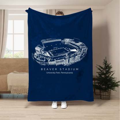 Beaver Stadium - Penn State Nittany Lions football, College Football Blanket