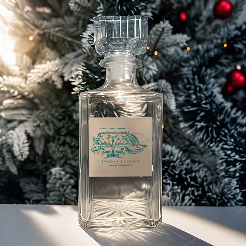 Brooks Stadium- Coastal Carolina Chanticleers baseball,Whiskey Bottles-Gifts For Sports Lovers
