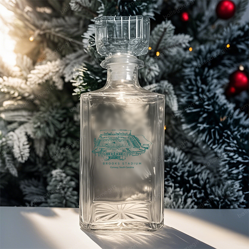 Brooks Stadium- Coastal Carolina Chanticleers baseball,Whiskey Bottles-Gifts For Sports Lovers