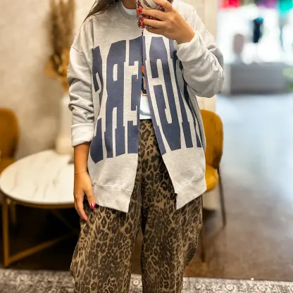 Custom Game Day Spirit Double-Print Sweatshirt